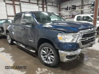 2019 Ram 1500 Big Horn/Lone Star with VIN 1C6SRFFT0KN842269, listed as a IAAI auction lot 41137766 with 104,131 mi miles. Bid and sale history available at carsss.com. Image 1.