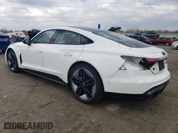 2022 Audi RS e-tron GT z VIN WAUAHBFW1N7900678, wystawiony jako Copart lot #50043505 z przebiegiem 23 064 mil mil oraz Szkody całkowita. Historia ofert i sprzedaży dostępna na DreamBid. Obrazek 2.