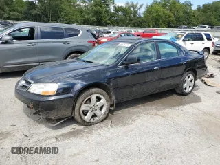 2002 Acura TL Type S with VIN 19UUA56832A044372, listed as a Copart auction lot 68346474 with 148,553 mi miles and Salvage Title. Bid and sale history available at carsss.com. Image 1.