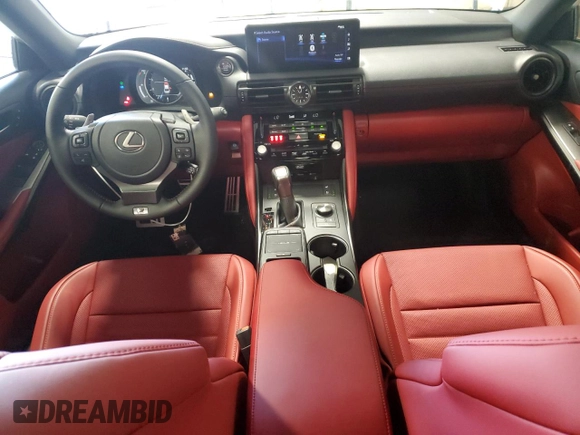 2024 Lexus IS with VIN JTHAP1D28R5005690, listed as a Copart auction lot 66609614 with 632 mi miles and Clean Title. Bid and sale history available at carsss.com. Image 8.