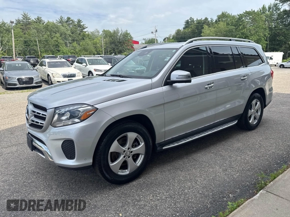 2017 Mercedes-Benz GLS 450 z VIN 4JGDF6EE6HA746672, wystawiony jako IAAI lot #42662088 z przebiegiem 136 953 mil mil oraz . Historia ofert i sprzedaży dostępna na DreamBid. Obrazek 2.