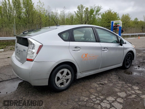 2010 Toyota Prius II with VIN JTDKN3DU9A0118168, listed as a Copart auction lot 55654415 with 253,065 mi miles and Clean Title. Bid and sale history available at DreamBid. Image 3.