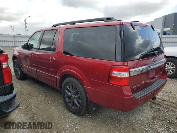2017 Ford Expedition Max Limited with VIN 1FMJK2AT6HEA52150, listed as a Copart auction lot 51490995 with 91,112 mi miles and Salvage title. Bid and sale history available at DreamBid. Image 2.