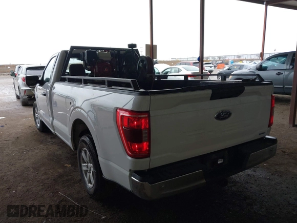 2022 Ford F-150 XL with VIN 1FTMF1CP0NKD88843, listed as a IAAI auction lot 41537782 with 115,316 mi miles. Bid and sale history available at carsss.com. Image 3.