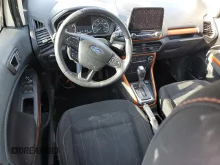 2021 Ford EcoSport SE with VIN MAJ3S2GE4MC444366, listed as a Copart auction lot 54402885 with 25,687 mi miles and Salvage title. Bid and sale history available at DreamBid. Image 8.