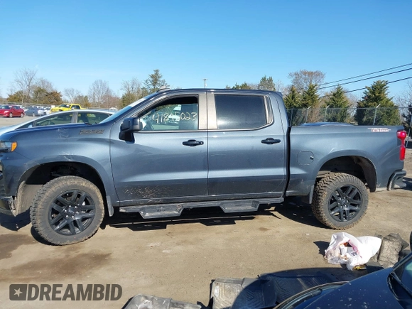 2021 Chevrolet Silverado 1500 LT Trail Boss with VIN 1GCPYFED4MZ349105, listed as a IAAI auction lot 41845023 with 97,012 mi miles and . Bid and sale history available at DreamBid. Image 14.