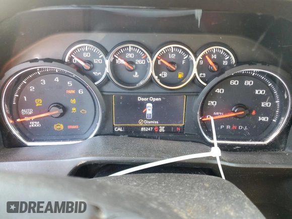 2019 Chevrolet Silverado 1500 LT with VIN 3GCUYDEDXKG156252, listed as a Copart auction lot 41859125 with 85,247 mi miles and Salvage Title. Bid and sale history available at carsss.com. Image 9.
