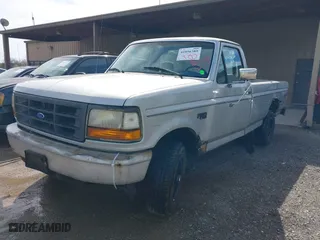 1996 Ford Pickup with VIN 1FTEF14Y5TNA18592, listed as a IAAI auction lot 41856389 with 181,073 mi miles. Bid and sale history available at carsss.com. Image 2.