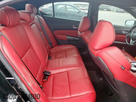 2018 Acura TLX w/A-SPEC Pkg with VIN 19UUB3F61JA006606, listed as a Copart auction lot 50782705 with 90,032 mi miles and Salvage Title. Bid and sale history available at carsss.com. Image 10.