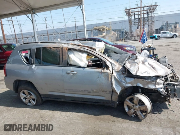 2016 Jeep Compass Sport with VIN 1C4NJCBA9GD743057, listed as a IAAI auction lot 42544686 with Not provided miles and . Bid and sale history available at DreamBid. Image 13.