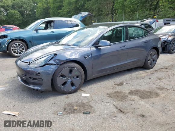 2023 Tesla Model 3 с VIN 5YJ3E1EA0PF617724, выставлен на аукционе Copart как лот 64719645 с пробегом Не указан миль и Списание • Salvage title. История ставок и продаж доступна на DreamBid. Изображение 1.