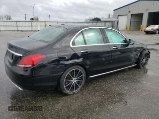 2020 Mercedes-Benz C with VIN WDDWF8DB2LR527871, listed as a Copart auction lot 47757005 with 71,253 mi miles and Salvage Title. Bid and sale history available at carsss.com. Image 3.