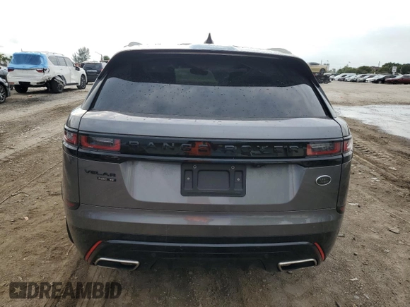 2018 Land Rover Range Rover Velar R-Dynamic SE with VIN SALYL2RV7JA741870, listed as a Copart auction lot 45358664 with 53,581 mi miles. Bid and sale history available at carsss.com. Image 6.