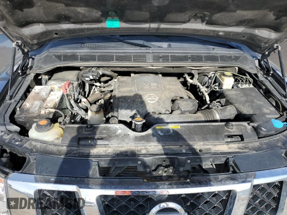 2015 Nissan Armada Platinum z VIN 5N1BA0NE4FN609366, wystawiony jako Copart lot #48256155 z przebiegiem 125 468 mil mil oraz Szkoda całkowita • Salvage title. Historia ofert i sprzedaży dostępna na DreamBid. Obrazek 12.
