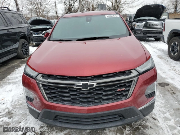 2023 Chevrolet Traverse RS with VIN 1GNEVJKW8PJ235059, listed as a Copart auction lot 44896475 with 38,741 mi miles and Salvage Title. Bid and sale history available at carsss.com. Image 5.