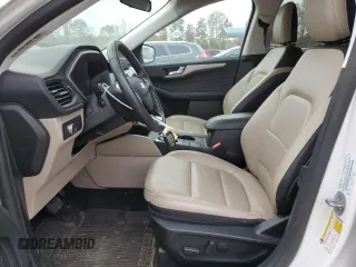 2021 Ford Escape SEL with VIN 1FMCU9H9XMUA23479, listed as a Copart auction lot 77737584 with 54,705 mi miles and Salvage Title. Bid and sale history available at DreamBid. Image 7.