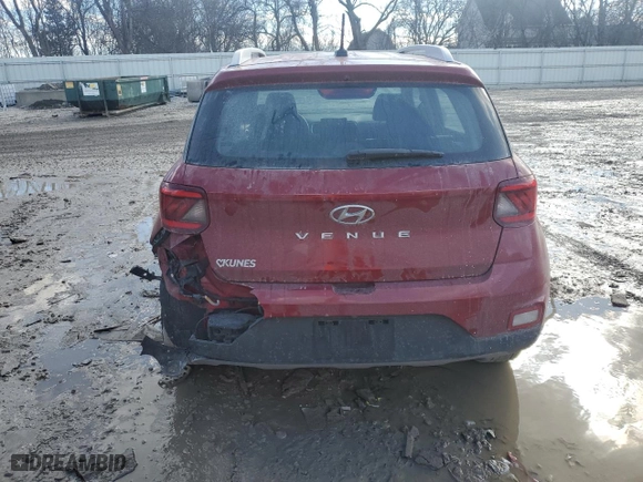 2023 Hyundai Venue Limited with VIN KMHRC8A39PU213615, listed as a Copart auction lot 47274265 with 53,256 mi miles and Salvage Title. Bid and sale history available at carsss.com. Image 6.