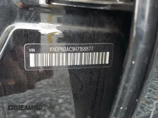 2017 Kia Sportage EX z VIN KNDPN3AC9H7168877, wystawiony jako Copart lot #59339935 z przebiegiem 78 053 mil mil oraz Szkoda całkowita • Salvage title. Historia ofert i sprzedaży dostępna na DreamBid. Obrazek 13.