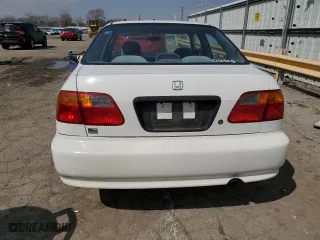1999 Honda Civic DX with VIN 1HGEJ6625XL005106, listed as a Copart auction lot 50618925 with 123,624 mi miles and Salvage Title. Bid and sale history available at carsss.com. Image 6.