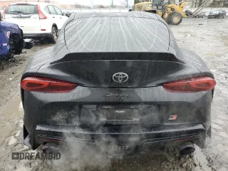 2021 Toyota GR Supra 3.0 with VIN WZ1DB0C07MW035825, listed as a Copart auction lot 85077294 with 25,157 mi miles and Salvage Title. Bid and sale history available at carsss.com. Image 6.
