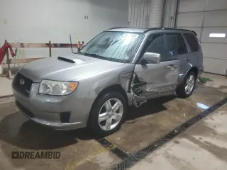 2007 Subaru Forester Sports XT with VIN JF1SG696X7H725959, listed as a Copart auction lot 86597334 with 56,997 mi miles and Salvage Title. Bid and sale history available at carsss.com. Image 1.