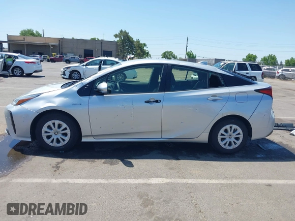 2020 Toyota Prius L Eco with VIN JTDKARFU0L3109212, listed as a IAAI auction lot 42356801 with 81,478 mi miles and . Bid and sale history available at DreamBid. Image 14.
