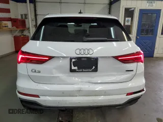 2024 Audi Q3 S line Premium Plus with VIN WA1EECF3XR1205174, listed as a Copart auction lot 88535095 with 1,174 mi miles and Salvage title. Bid and sale history available at DreamBid. Image 6.