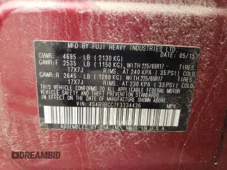 2015 Subaru Outback Premium with VIN 4S4BSBCC7F3334436, listed as a Copart auction lot 60827725 with 157,794 mi miles and Salvage title. Bid and sale history available at DreamBid. Image 13.