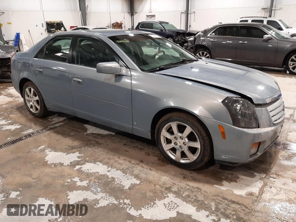 2007 Cadillac CTS with VIN 1G6DP577570161597, listed as a Copart auction lot 73445572 with 143,362 mi miles and Salvage Title. Bid and sale history available at carsss.com. Image 4.
