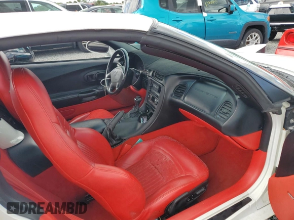 2000 Chevrolet Corvette with VIN 1G1YY32G3Y5104593, listed as a Copart auction lot 74254424 with 54,522 mi miles and Salvage Title. Bid and sale history available at carsss.com. Image 10.