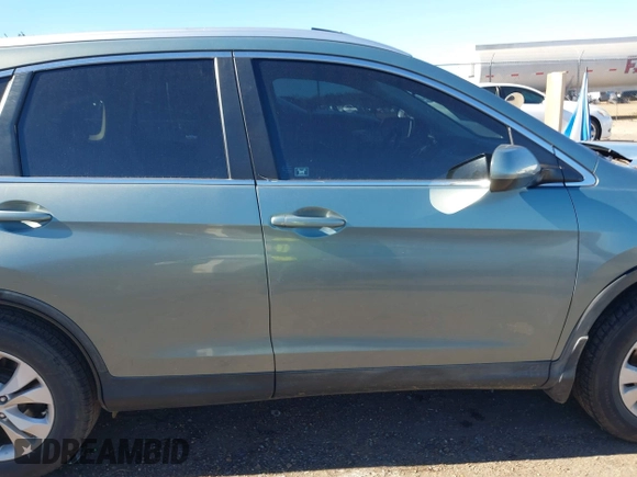 2012 Honda CR-V EX-L with VIN 5J6RM3H71CL025890, listed as a IAAI auction lot 41153369 with 214,439 mi miles. Bid and sale history available at carsss.com. Image 13.