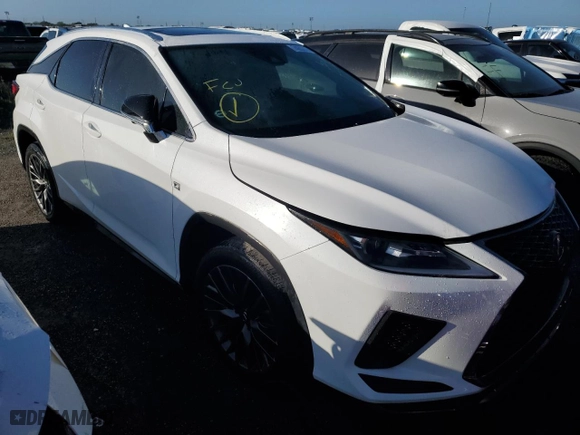 2020 Lexus RX with VIN 2T2YZMDAXLC255179, listed as a Copart auction lot 74202904 with 0 mi miles and Non Repairable. Bid and sale history available at carsss.com. Image 4.