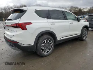 2023 Hyundai Santa Fe Hybrid Limited with VIN 5NMS5DA17PH002511, listed as a Copart auction lot 38086224 with 13,732 mi miles. Bid and sale history available at carsss.com. Image 3.