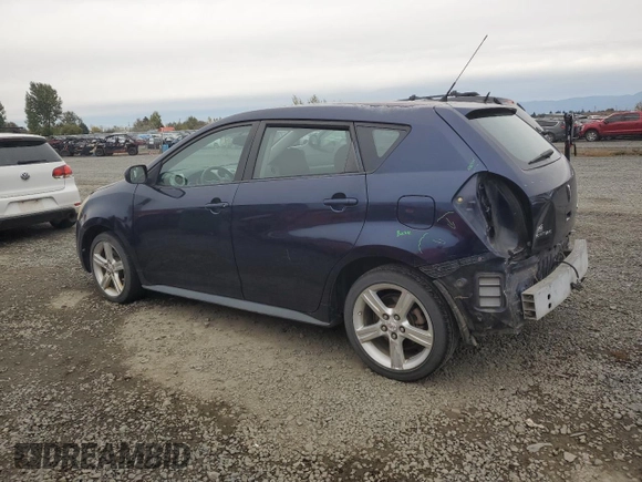 2010 Pontiac Vibe w/1SB with VIN 5Y2SP6E06AZ407043, listed as a Copart auction lot 76349544 with 0 mi miles and Salvage Title. Bid and sale history available at carsss.com. Image 2.