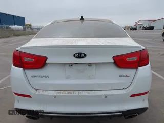 2015 Kia Optima SX Turbo with VIN 5XXGR4A69FG361006, listed as a IAAI auction lot 41870382 with 150,084 mi miles. Bid and sale history available at carsss.com. Image 16.