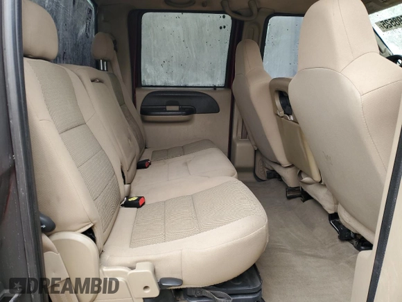 2007 Ford F-250 XL z VIN 1FTSW21P77EB14122, wystawiony jako Copart lot #48698525 z przebiegiem 122 451 mil mil oraz Szkoda całkowita • Salvage title. Historia ofert i sprzedaży dostępna na DreamBid. Obrazek 10.