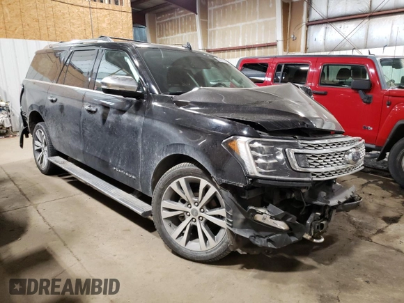 2020 Ford Expedition Max Platinum с VIN 1FMJK1MT0LEA95607, выставлен на аукционе Copart как лот 55231324 с пробегом 59 241 миль миль и На запчасти • Non repairable. История ставок и продаж доступна на DreamBid. Изображение 4.