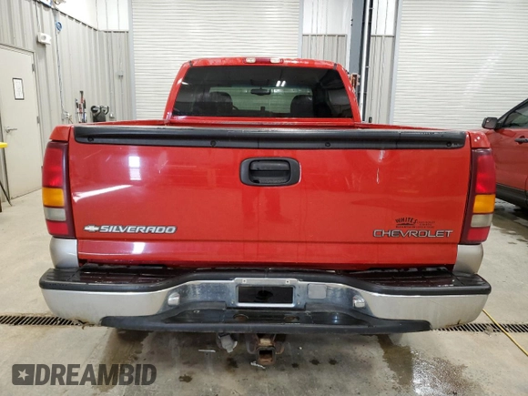 2001 Chevrolet Silverado 1500 LS with VIN 2GCEK19T011375069, listed as a Copart auction lot 52989245 with 187,811 mi miles and Clean Title. Bid and sale history available at DreamBid. Image 6.