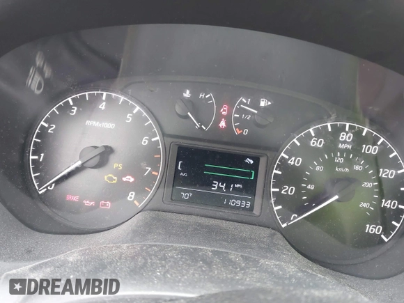 2014 Nissan Sentra S with VIN 3N1AB7AP1EY211341, listed as a IAAI auction lot 42093879 with 110,933 mi miles and . Bid and sale history available at DreamBid. Image 7.