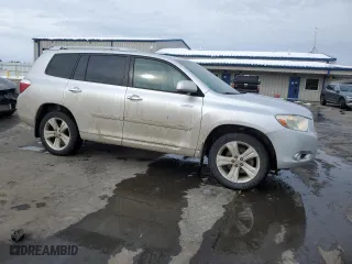 2010 Toyota Highlander Limited with VIN JTEDK3EH8A2166036, listed as a Copart auction lot 46463185 with 142,756 mi miles and Salvage Title. Bid and sale history available at carsss.com. Image 4.