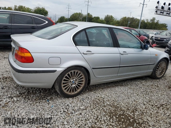 2002 BMW 3 Series 330i with VIN WBAEV53462KM22605, listed as a Copart auction lot 72362534 with 108,590 mi miles and Salvage Title. Bid and sale history available at carsss.com. Image 3.