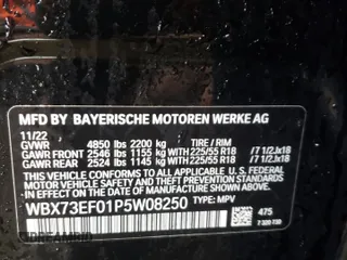 2023 BMW X1 xDrive28i z VIN WBX73EF01P5W08250, wystawiony jako Copart lot #51334855 z przebiegiem 32 687 mil mil oraz Szkody całkowita. Historia ofert i sprzedaży dostępna na DreamBid. Obrazek 13.