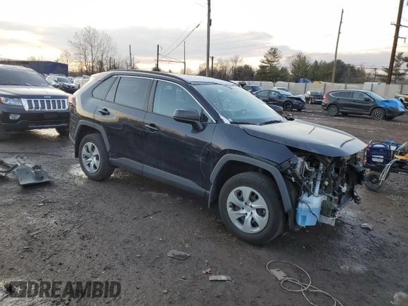 2020 Toyota RAV4 LE with VIN 2T3H1RFV2LW069649, listed as a Copart auction lot 88353615 with 32,050 mi miles and Salvage Title. Bid and sale history available at DreamBid. Image 4.