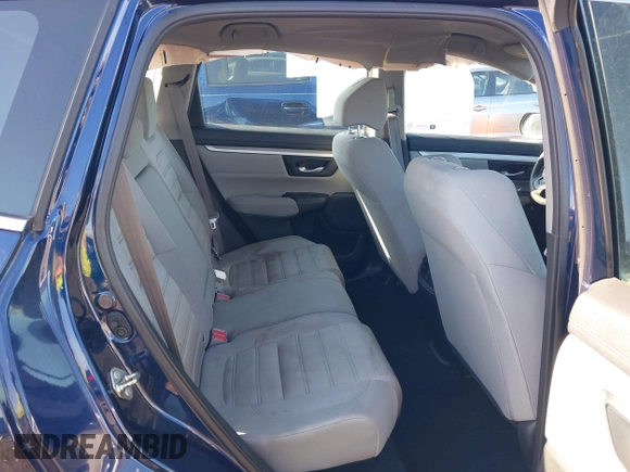 2017 Honda CR-V LX with VIN 2HKRW6H37HH202243, listed as a IAAI auction lot 41983295 with 124,948 mi miles. Bid and sale history available at carsss.com. Image 8.