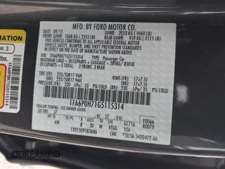 2016 Ford Fusion SE с VIN 1FA6P0H71G5115314, выставлен на аукционе IAAI как лот 42200112 с пробегом 173 783 миль миль и . История ставок и продаж доступна на DreamBid. Изображение 9.