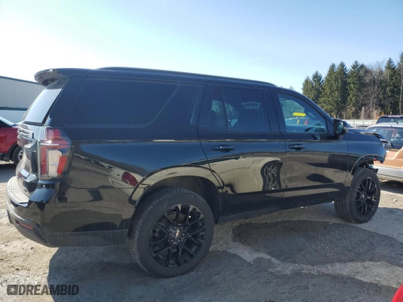 2022 Chevrolet Tahoe LT with VIN 1GNSKNKD5NR345986, listed as a Copart auction lot 48289545 with 8,783 mi miles and Salvage Title. Bid and sale history available at carsss.com. Image 3.