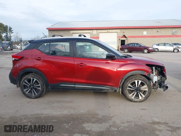 2020 Nissan Kicks SR with VIN 3N1CP5DV0LL563782, listed as a IAAI auction lot 41144161 with 89,285 mi miles. Bid and sale history available at carsss.com. Image 13.