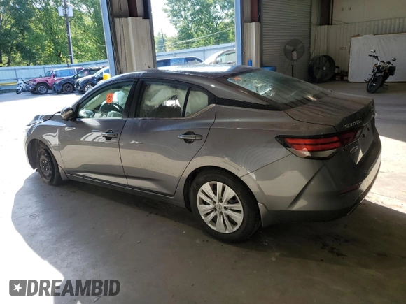 2021 Nissan Sentra S with VIN 3N1AB8BV5MY304641, listed as a Copart auction lot 52091315 with 37,319 mi miles and Salvage Title. Bid and sale history available at DreamBid. Image 2.