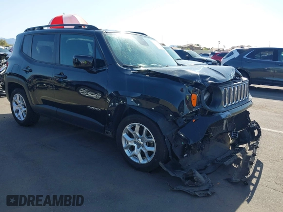 2017 Jeep Renegade Altitude z VIN ZACCJABB6HPE57612, wystawiony jako IAAI lot #41980363 z przebiegiem 139 529 mil mil oraz . Historia ofert i sprzedaży dostępna na DreamBid. Obrazek 6.