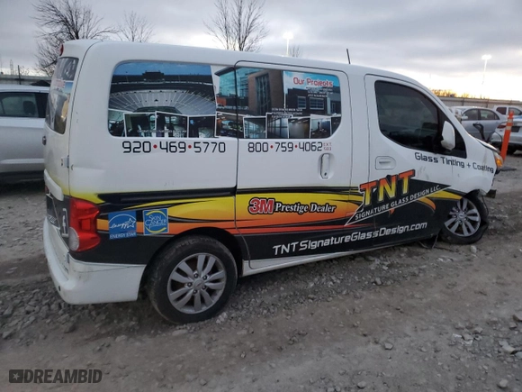 2017 Chevrolet City Express Cargo Van LT with VIN 3N63M0ZN1HK698295, listed as a Copart auction lot 82534344 with 161,942 mi miles and Non Repairable. Bid and sale history available at carsss.com. Image 3.